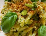 A picture of step 6 of Caserecce with Broccoli and Fava Bean Pesto.