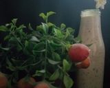 A picture of step 3 of Apple smoothie.