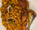 A picture of step 5 of Beans and Fried Plantain Recipe.