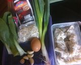 Foto langkah ke 1 dari resep Pangsit goreng isi Aci ebi.