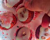 A picture of step 9 of Red Velvet Cake Bites.