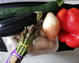 Foto del paso 1 de la receta: Parrillada de verduras 🍆🥒🍄