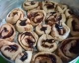 Foto langkah ke 3 dari resep Roti kopi gulung coklat.