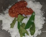 Foto langkah ke 4 dari resep Ketan Serundeng Pedas Manis.