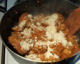 A picture of step 2 of Chicken fry biryani.
