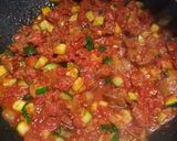 A picture of step 3 of Fluffy's I'm tired throw it all together dinner.