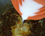 A picture of step 12 of Nigerian carrot fried rice with minced meat soup.