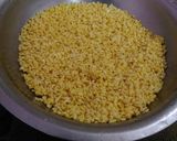 A picture of step 1 of Yellow moong dal cheela.