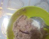 A picture of step 4 of Tuna baton sandwich.