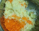 A picture of step 1 of Beetroot carrot cutlets.