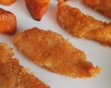 Sütőben sült krémsajtos csirkemell csíkok, gluténmentesen recept fázis 5 fotója