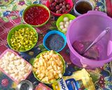 Foto langkah ke 1 dari resep Es Teller Full Buah.