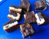 Foto del paso 9 de la receta: Brownie con base de galletitas con chispas :UNA DELICIA!!!!!!!!!