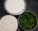 A picture of step 1 of Jowar Flour Khichu.