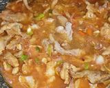 A picture of step 5 of Pork Fajitas in Tomato Sauce.