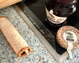 Foto del paso 2 de la receta: Torrijas roll rellenas de mermelada