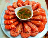 Foto langkah ke 7 dari resep Udang Rebus Saus Thailand.