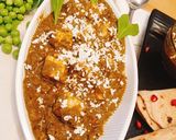 A picture of step 8 of Palak Paneer.