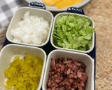 A picture of step 3 of Taco Burger 🌮 🍔 - Viral Recipe (And for Good Reason).