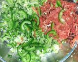 A picture of step 1 of Veg Manchurian gravy.