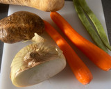 Foto del paso 1 de la receta: Puré de chirivia y verduras al eneldo en mambo Cecotec
