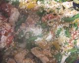 Foto del paso 5 de la receta Arroz con pollo al horno ligero
