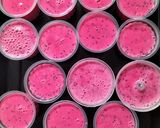 Foto langkah ke 5 dari resep Puding Buah Naga.