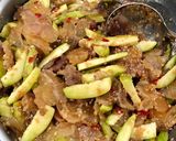 Hình bước làm 2 của món Gân bò dầm cóc