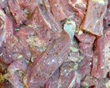 A picture of step 2 of Beef Shawarma.