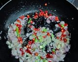 Foto langkah ke 4 dari resep Tumis Telor (rebon + kemangi).