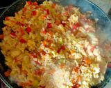 Foto del paso 5 de la receta: Arroz frito con pollo