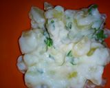 A picture of step 7 of Potatoe salad #salad contest.