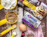 Gambar langkah 1 resipi 🇺🇸 CHEWY CHOCOLATE CHIPS COOKIES.