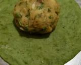A picture of step 4 of Spinach Potato Paratha.