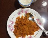 A picture of step 1 of Carrot Dessert.