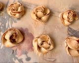 A picture of step 4 of Nutella twists.