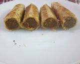 A picture of step 7 of Kachori rolls.