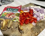 Foto langkah ke 2 dari resep Cumi hitam masak saos tiram.