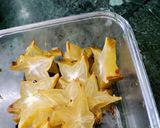 A picture of step 1 of Star Fruits/ Karambola Khatta Meetha Recipe.