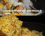 A picture of step 7 of Bombay Biryani.