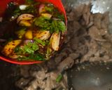 Gambar langkah 4 resipi Daging Goreng Thai.