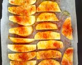 Foto del paso 3 de la receta: Pez Limón a la Plancha con Patatas de Pimentón y Curry al Horno y Mayonesa de Miso Mugi y Yakiniku