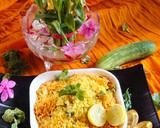 A picture of step 6 of Kanda poha (Mumbai style Kanda poha).