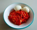 Foto langkah ke 3 dari resep Sambalado Teri Kukus.