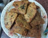A picture of step 3 of Fenugreek leaves poory.