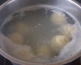 Fahéjas almával töltött zabgombóc vanília öntettel recept fázis 5 fotója