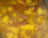 आलू गोभी सब्जी (aloo gobi sabji recipe in Hindi) रेसिपी चरण 3 फोटो