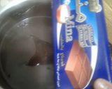 A picture of step 2 of Layered Muhallabia.