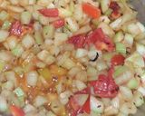 A picture of step 2 of Lauki ki sabzi.