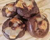Foto del paso 4 de la receta: Redonditos de amor con chocolate 🍫 y pera 🍐